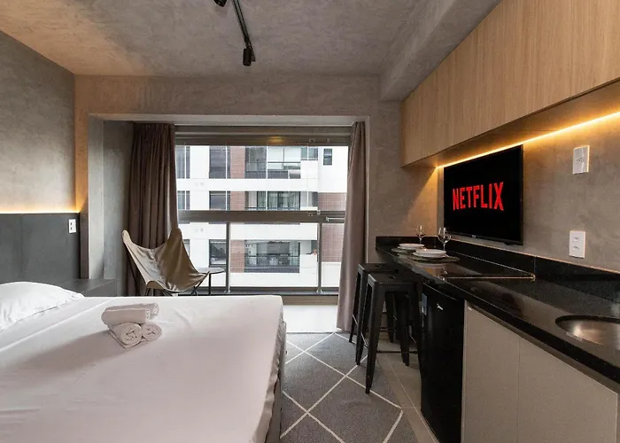 Condomínio Belint Bela Cintra - Studios por temporada São Paulo