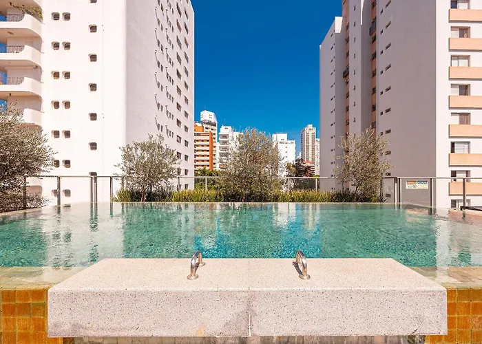 Easy Star - Studio Charmoso Com Piscina No Brooklin! - Bq01I