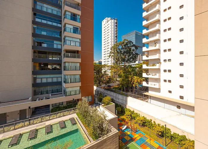 Easy Star - Studio Charmoso Com Piscina No Brooklin! - Bq01I
