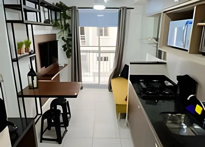302 A - Apartamento Completo com Vista panorâmica - Perto do Vibra