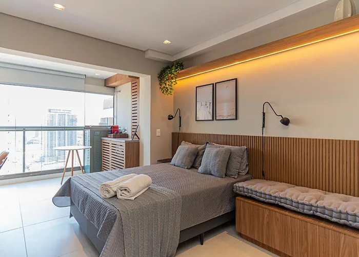 Sunset Rooftop Studio - Conforto&Modernidade no Brooklin