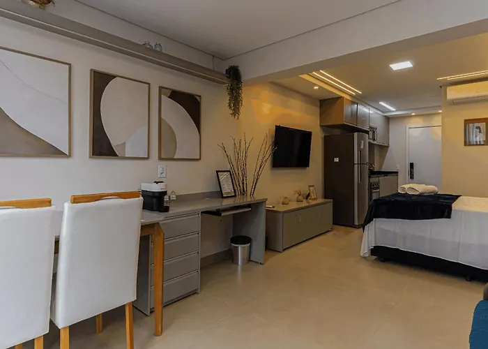 Duna Air Loft - Lazer&Comodidade - Próximo ao Metrô Brooklin
