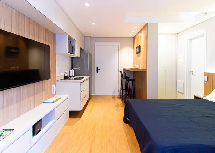 Studio Contemporâneo e Charmoso em Perdizes