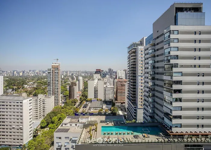 Studio c piscina e acesso fácil ao Metrô FRE2112