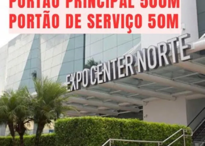Studio com duas camas ao lado do Expo Center Norte em São Paulo