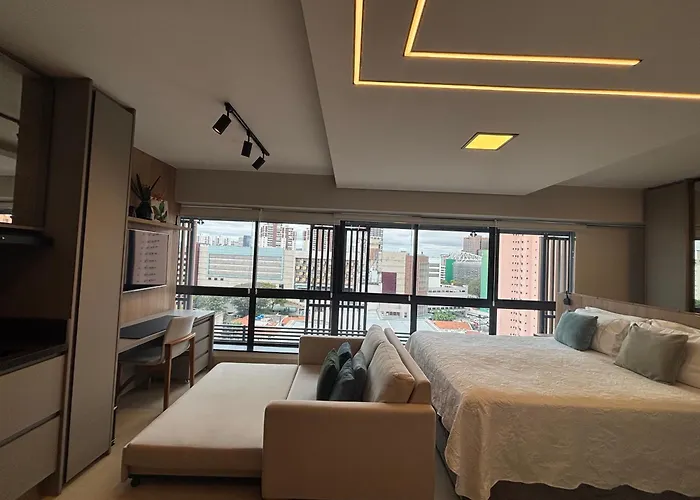 Apartamento novo com vista para o Allianz Parque com 1 vaga gratuita