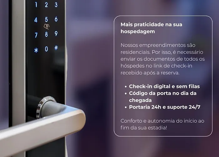 Xtay São Paulo Berrini - Apartamentos completos a 7min do metrô Berrini