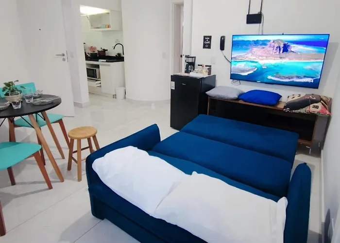 Flat Deslumbrante - Garagem, Hakka, Feirinha e Hospitais