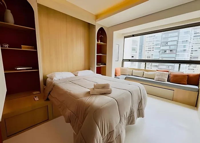 Luxuoso Flat na Bela Cintra, Jardins!