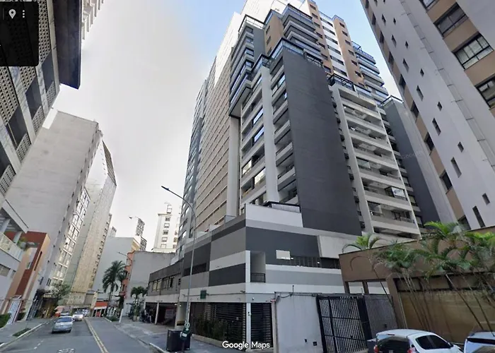 Studio 604 - Seu refúgio Urbano no Coração de São Paulo - Wifi, Vaga, Academia, Lavanderia, Mercado e Rooftop