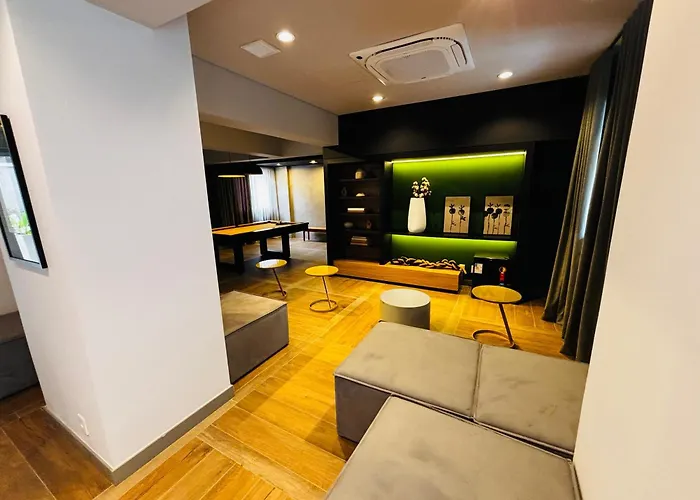 Studio alto padrão Berrini - Design e conforto