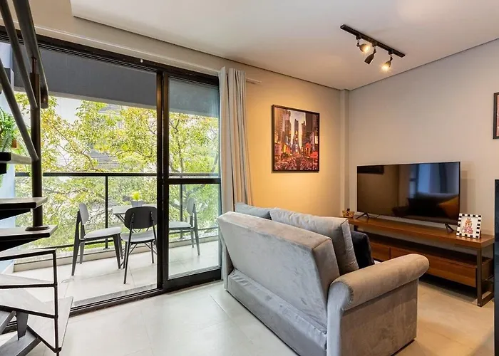 Easy Star - Duplex Moderno Na Vila Olimpia - Um01H