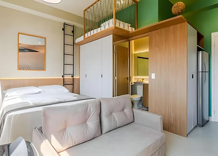 EM1607 - Apartamento com Vaga&Piscina próx Morumbi, Faria Lima e metrô