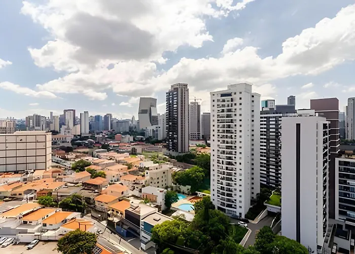EM1607 - Apartamento com Vaga&Piscina próx Morumbi, Faria Lima e metrô