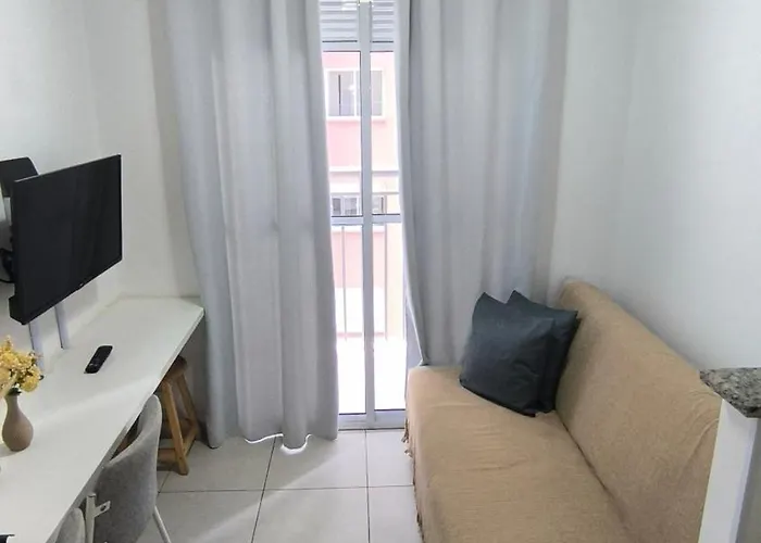 Flat Perto do Tokio Marine Hall, Vibra São Paulo, Transamérica - 1113
