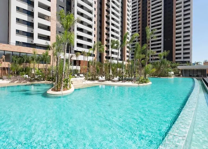 Apê Blue Resort Brás Piscina Playground 2 Qts