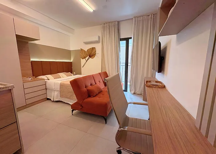 Studio Moderno com Rooftop&Piscina | Entre Vila Madalena e Pompeia