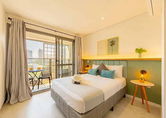 Easy Star - Alle Studio - Piscina e rooftop perto do aeroporto de Congonhas