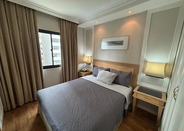 Hotel Pamplona Jardins Univer com garagem e cozinha 1209
