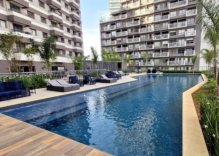 Apto Loft Moderno, Super Equipado e na Melhor Localização - Ibirapuera, Faria Lima e Itaim Bibi