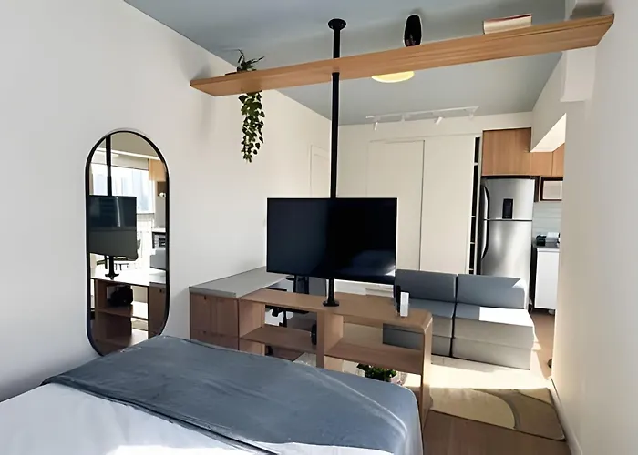 Studio Cristal - Vila Olímpia, Faria Lima, Itaim