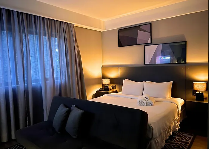 Bienal Suites - Moderna Suíte com Cozinha e Wi-Fi 700Mb - São Paulo