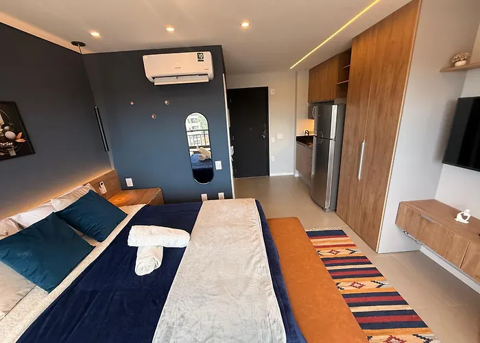 BK 1304 - Lindo Apartamento Próximo Ao Metrô Brooklin - Av Santo Amaro, 5176 São Paulo