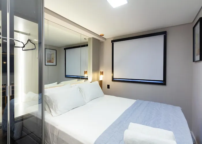 Apto Loft Moderno, Super Equipado e na Melhor Localização - Ibirapuera, Faria Lima e Itaim Bibi São Paulo