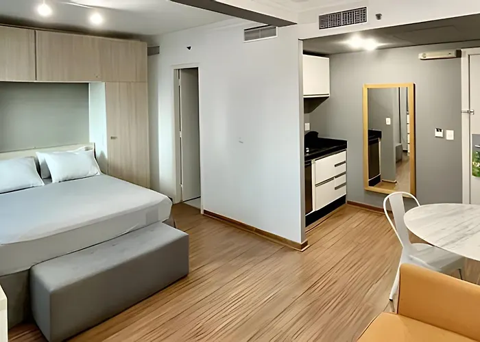 Flat no hotel QS Oscar Freire perto do HC