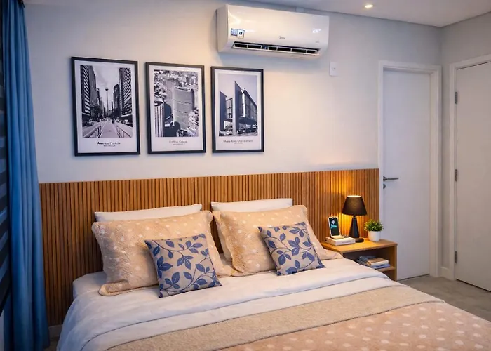 Studio moderno Wi-Fi rápido Próximo ao Metrô Check-in 24hs