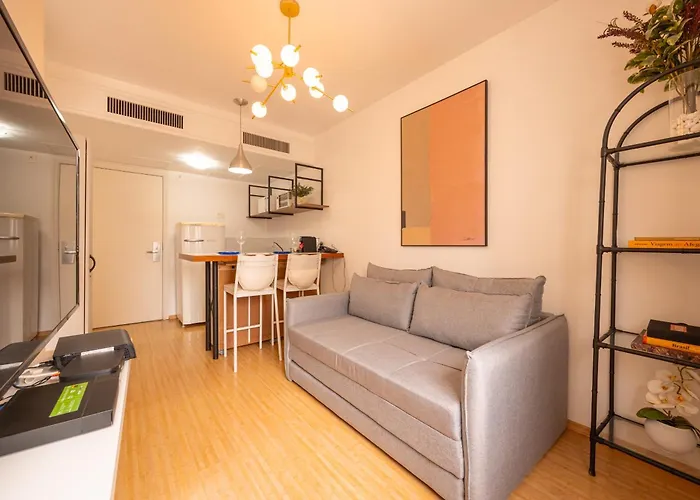 Easy Star - Flat gracioso no coracao do jardins - MV01H