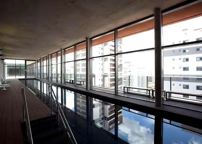 Éden Studio - Apartamento das Estrelas - Vaga, Wi-Fi, e Piscina no Brooklin