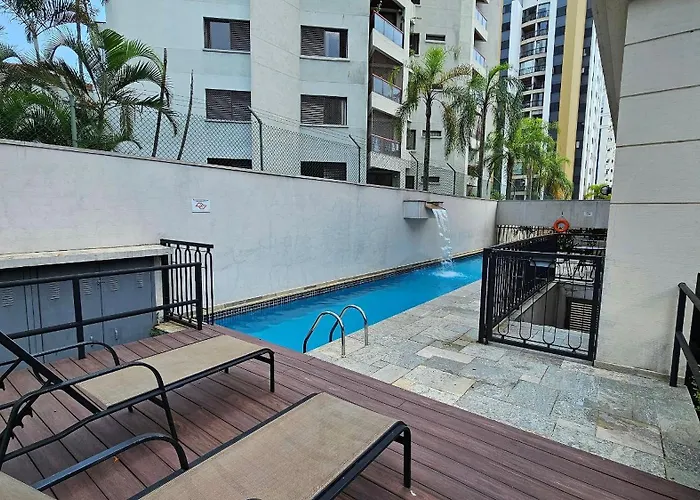 Flat Apart-Hotel com dois quartos e dois banheiros