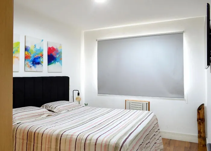 Cozy Ap 50M2, Near Sirio Libanes Hosp, Paulista Ave, Rooftop Pool, Gym, Ac, Free Parking