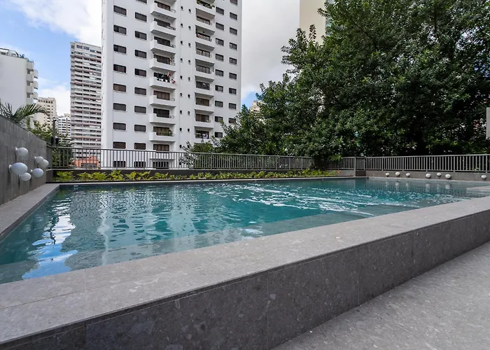 Furnished Studio with Pool&Gym in São Paulo, On Jurupis