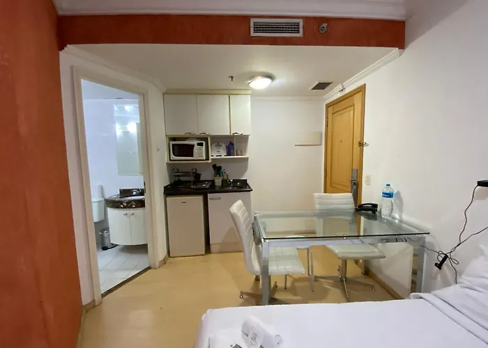 Comfort Flat Pinheiros Em Hotel 4,5 Estrelas São Paulo