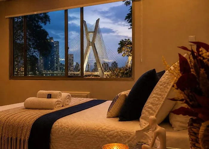 Flat Duplex - Conforto E Estilo A Poucos Metros Da Berrini E Shopping Morumbi São Paulo