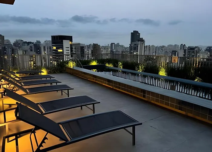 Flat mobiliado ao lado do Allianz Parque
