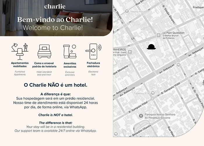 Charlie Rua dos Pinheiros