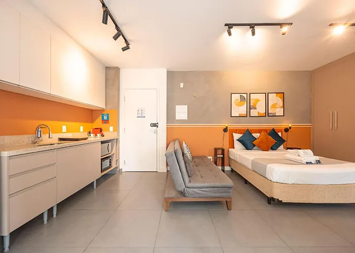 Easy Star- Charmoso Studio ao lado do Aeroporto de Congonhas - DA01H