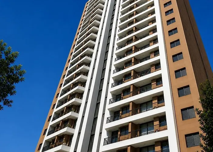 Apartamento Completo Business Comfort Home Office,Ar condicionado Quente e Frio, Estação de Trabalho, perto dos principais locais de eventos da zona sul, WiFi 500MB