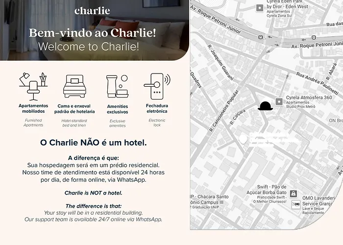 Charlie Santo Amaro - Piscina, Academia e Nota 9,2