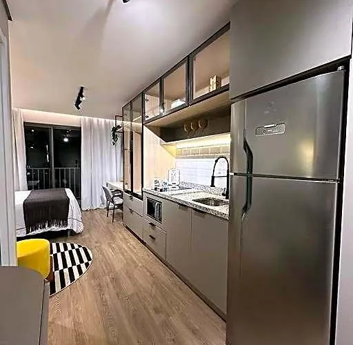 Studio decorado próximo ao Parque Ibirapuera