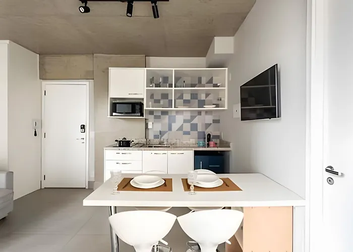 93 New Studio, Spacious Design Near Paulista Av