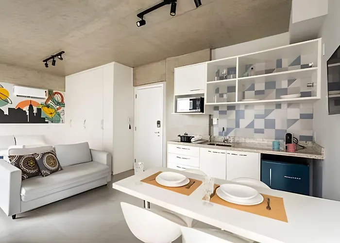 93 New Studio, Spacious Design Near Paulista Av
