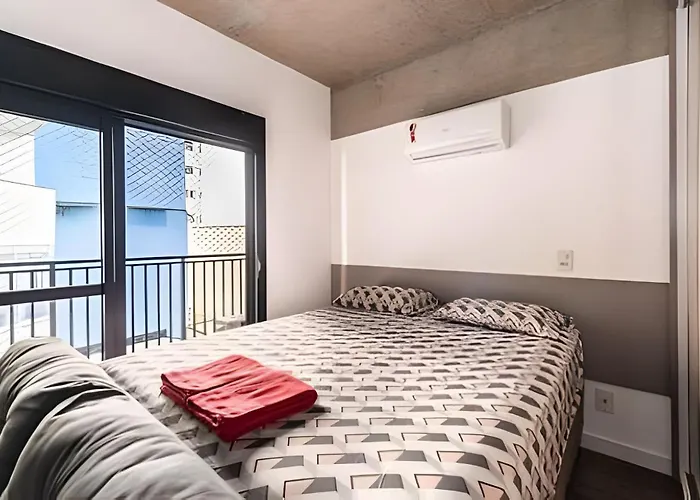 36 New Studio Balcony Paulista